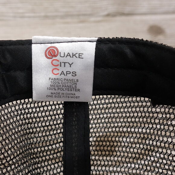 DEKALB CORN ASGROW LOGO FRAMING BLACK MESH VENTED SNAPBACK BASEBALL HAT CAP - Picture 8 of 8